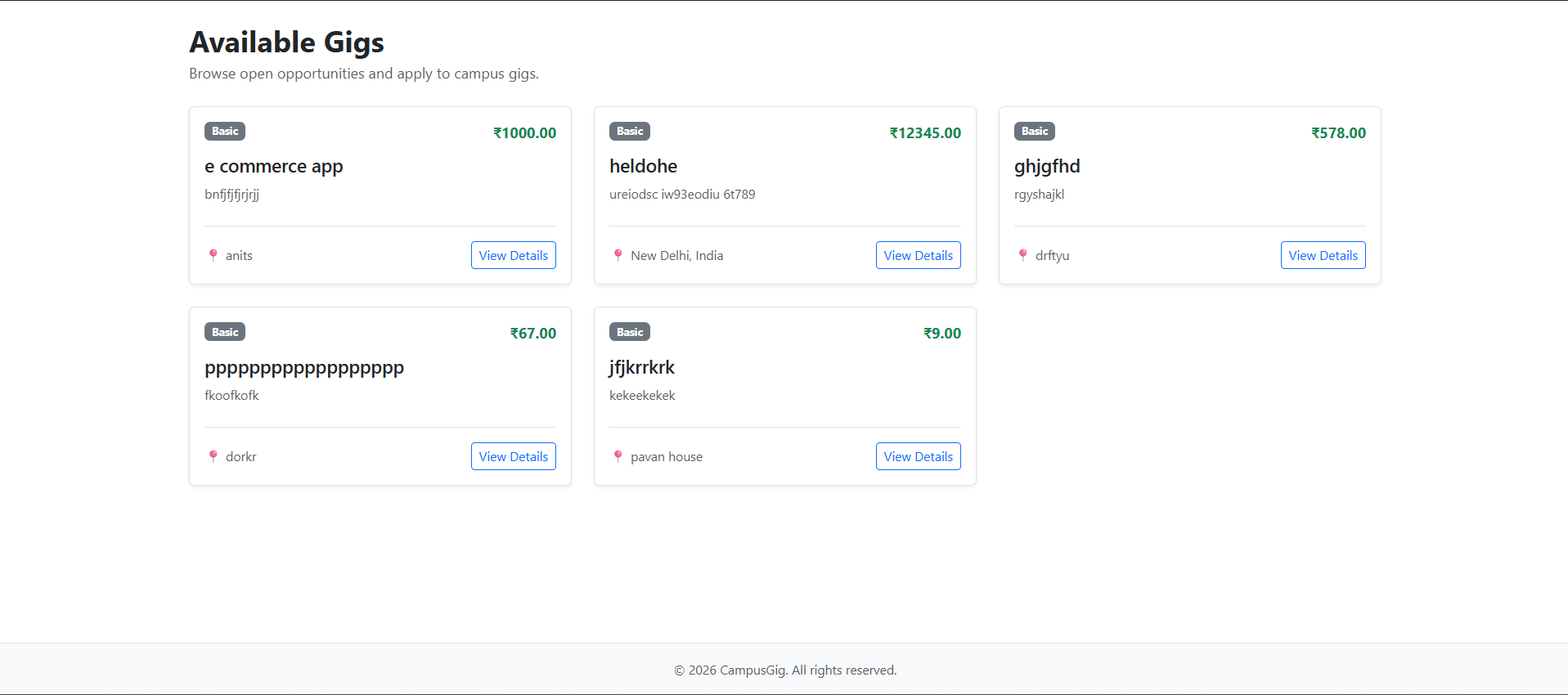 Appointment System screenshot